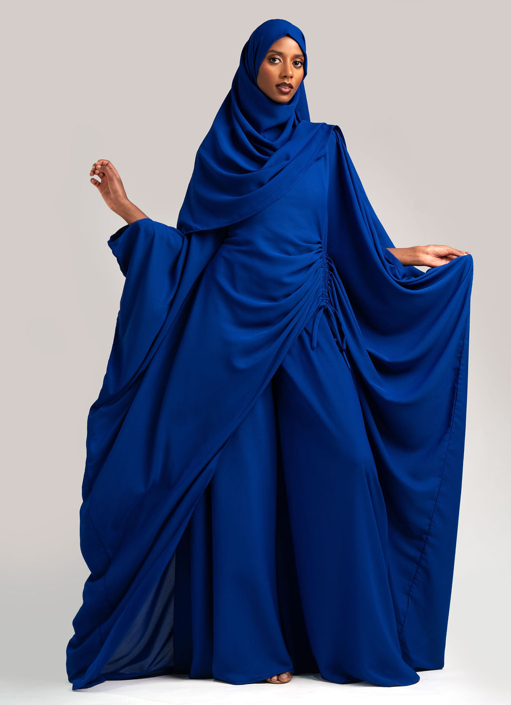 Amani Set - Royal Blue (Chiffon)