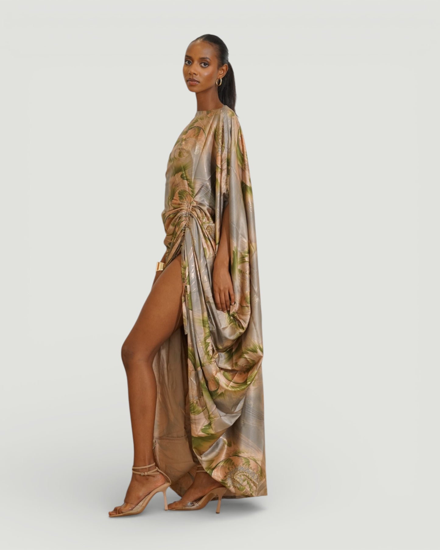 Kiara Derac -Desert Sage (Silk satin)