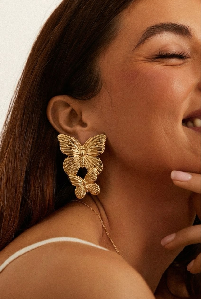 Flutter Butterfly Earrings
