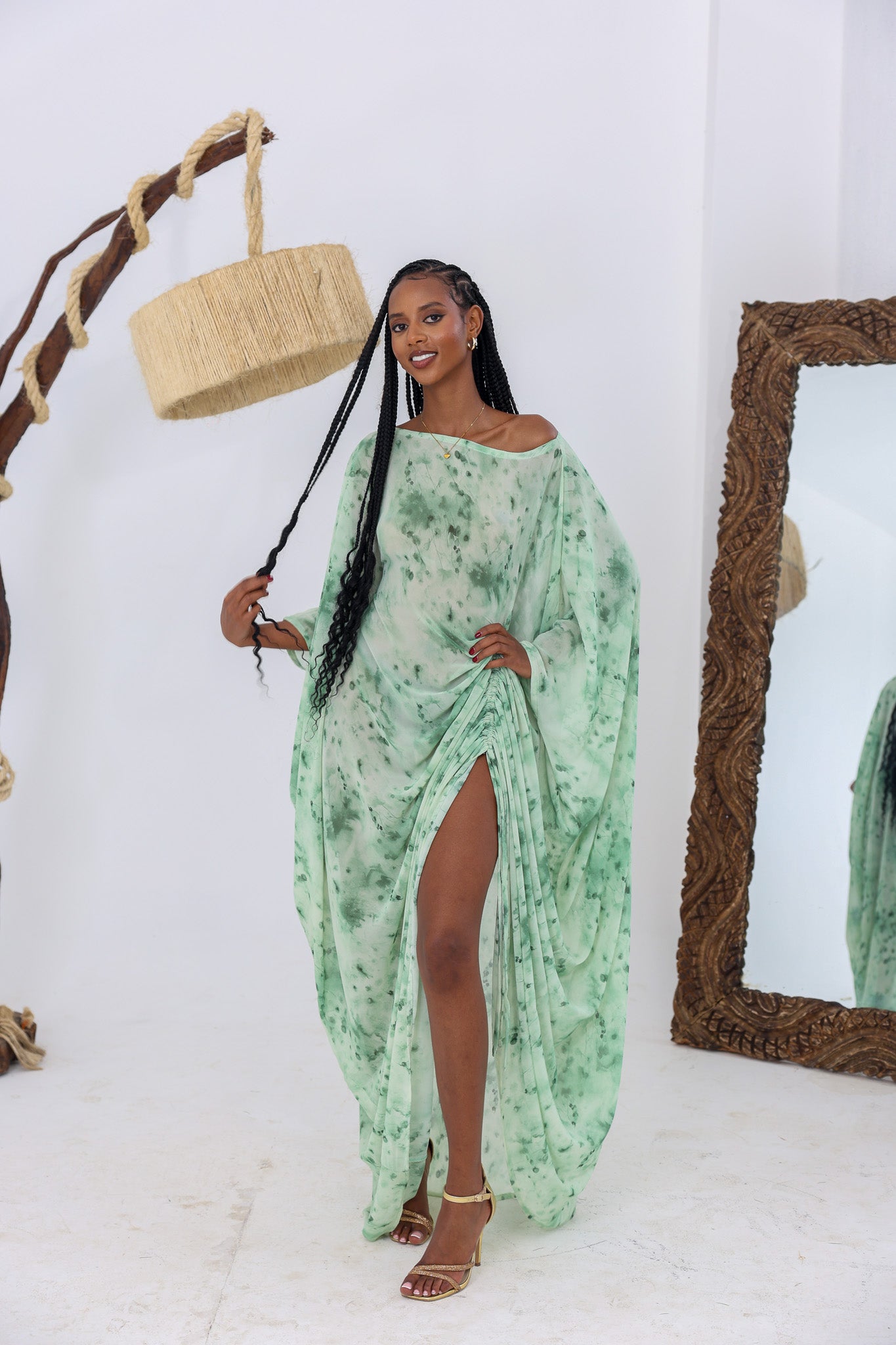 Jade Whisper Chiffon Derac