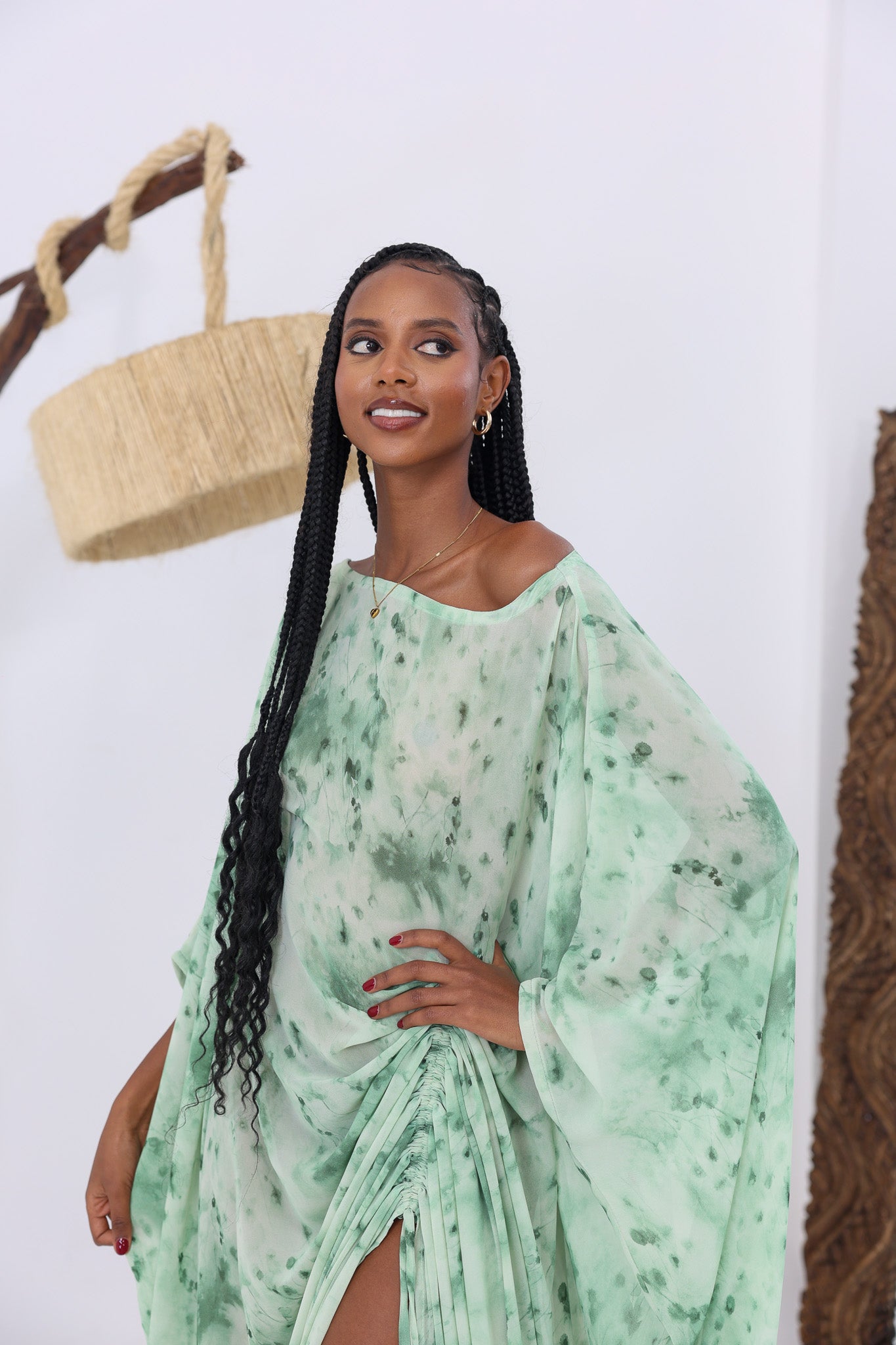 Jade Whisper Chiffon Derac