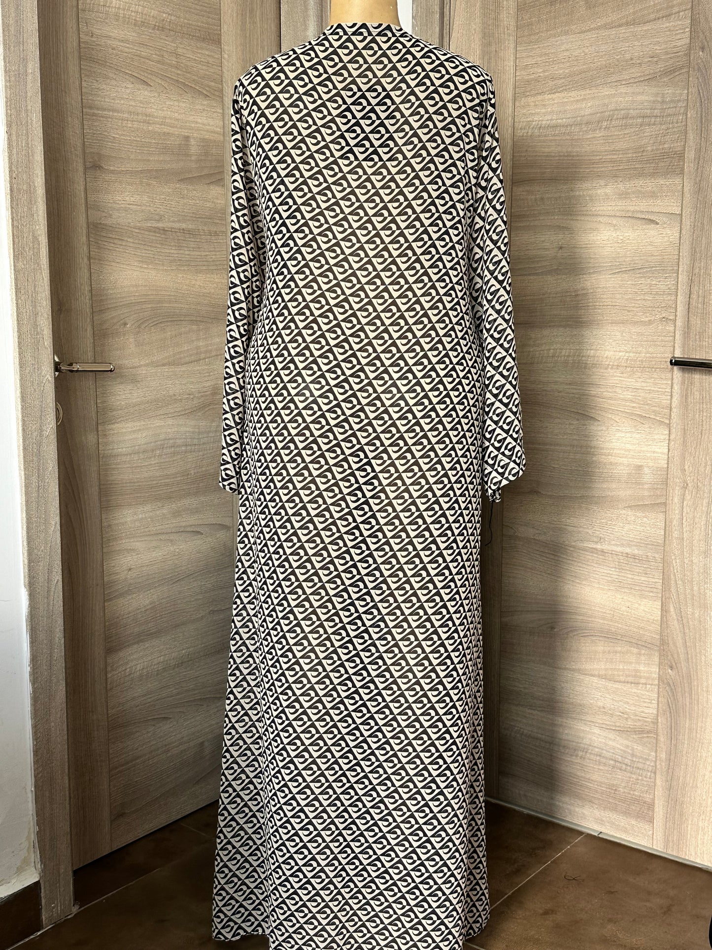 Obsidian Echo Chiffon Kimono