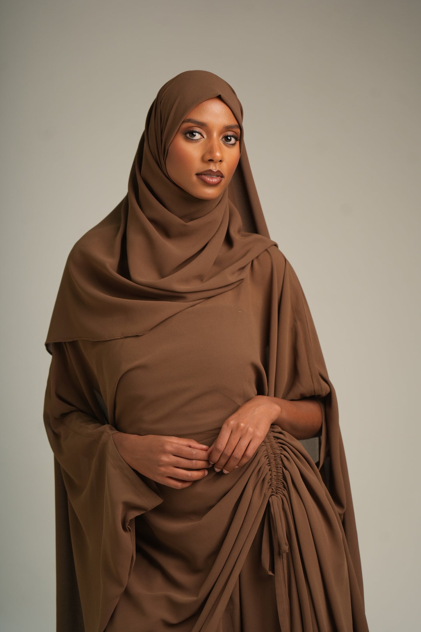 Amani Set- Cocoa Sand (Chiffon)
