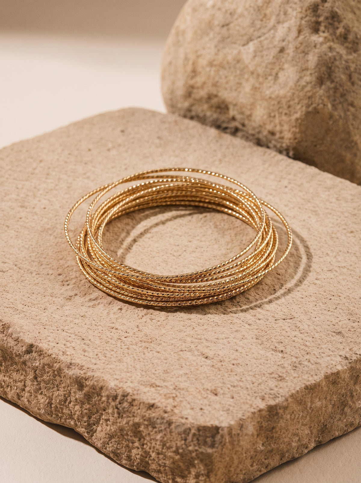 Gold Fine Bangle