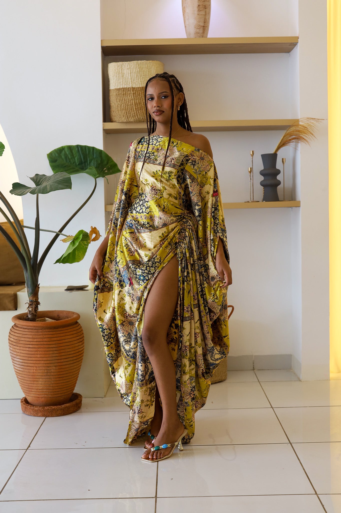 Sunlit Meadow Silk Derac