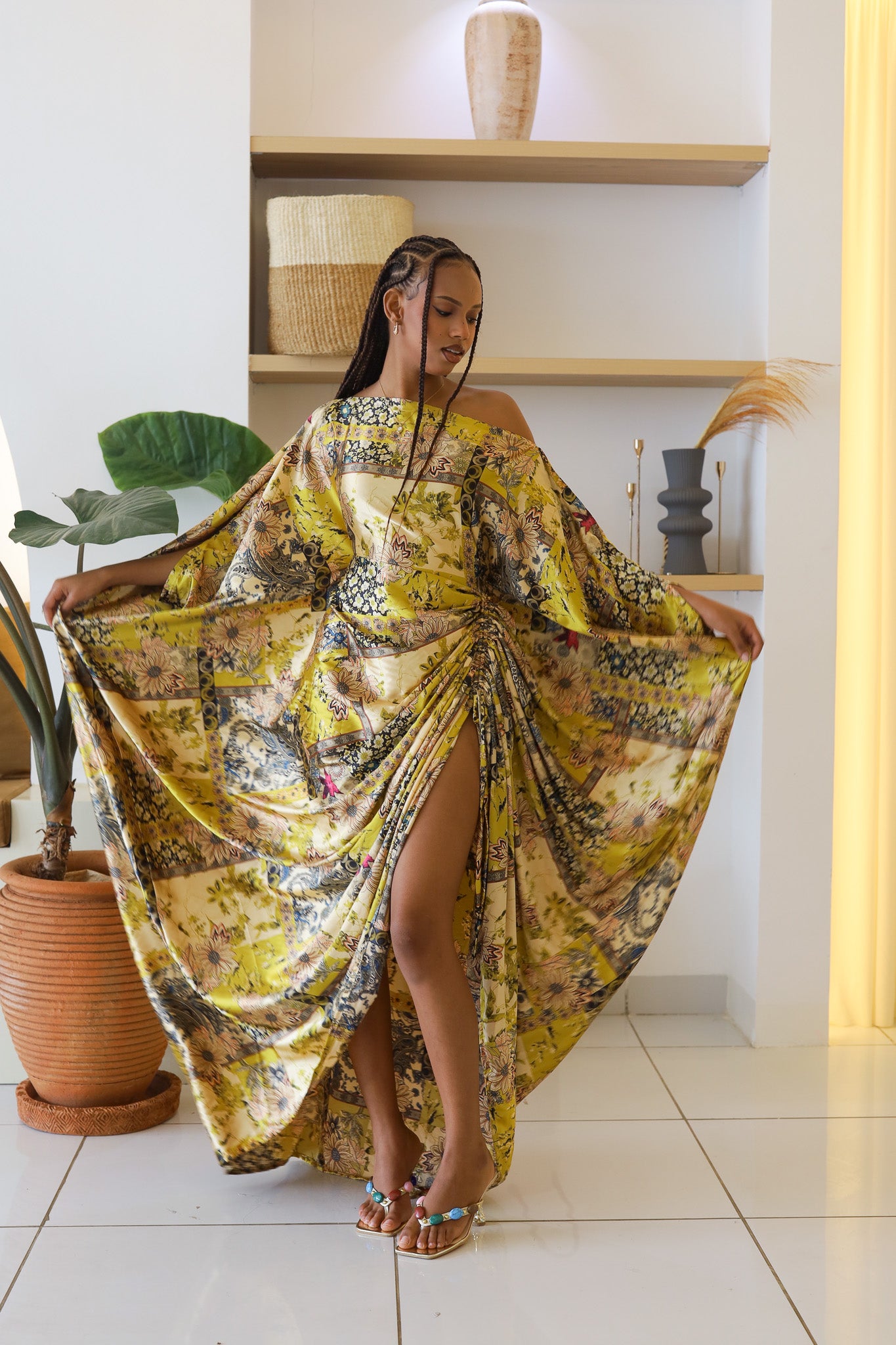 Sunlit Meadow Silk Derac