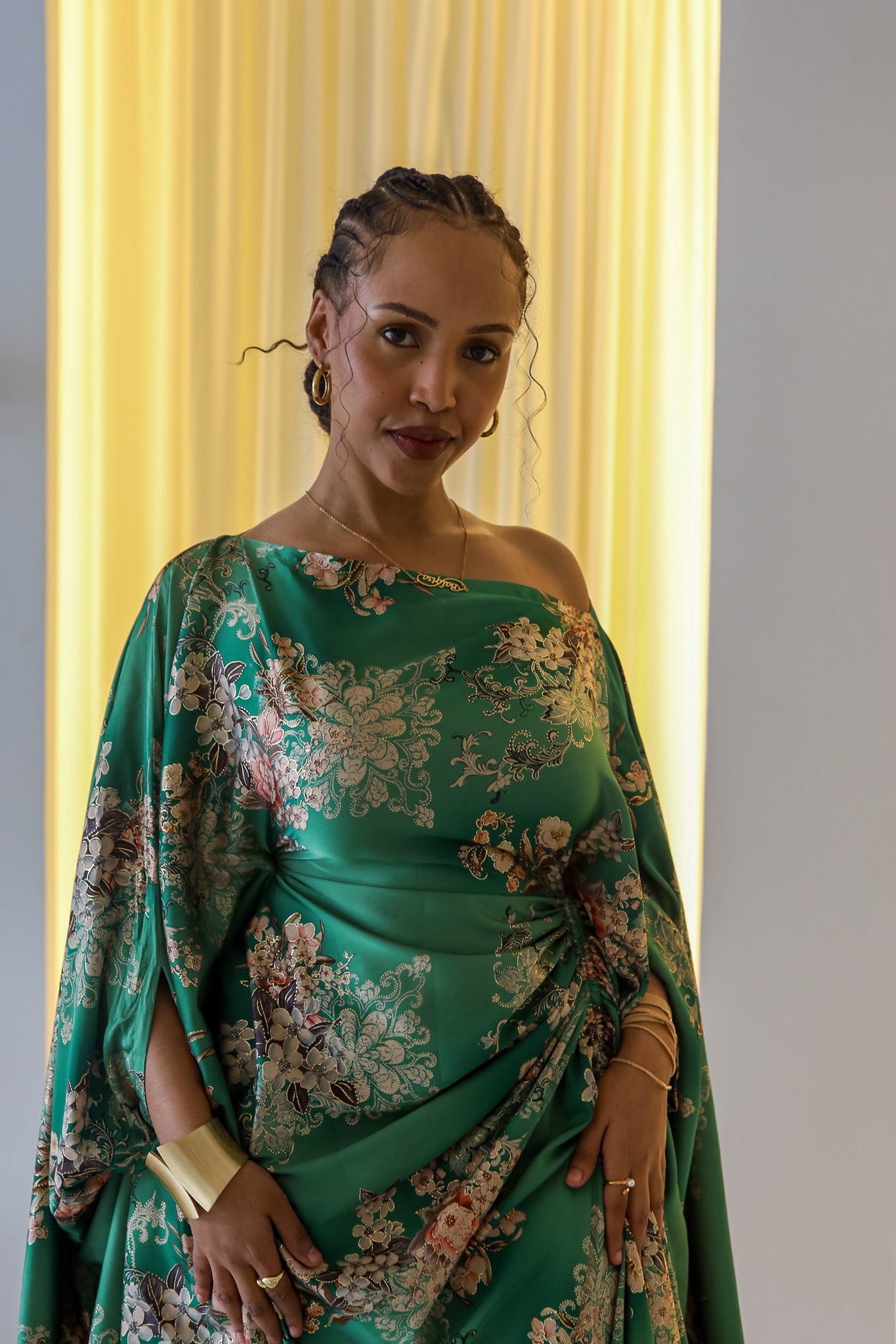 Jade Bloom Silk Derac