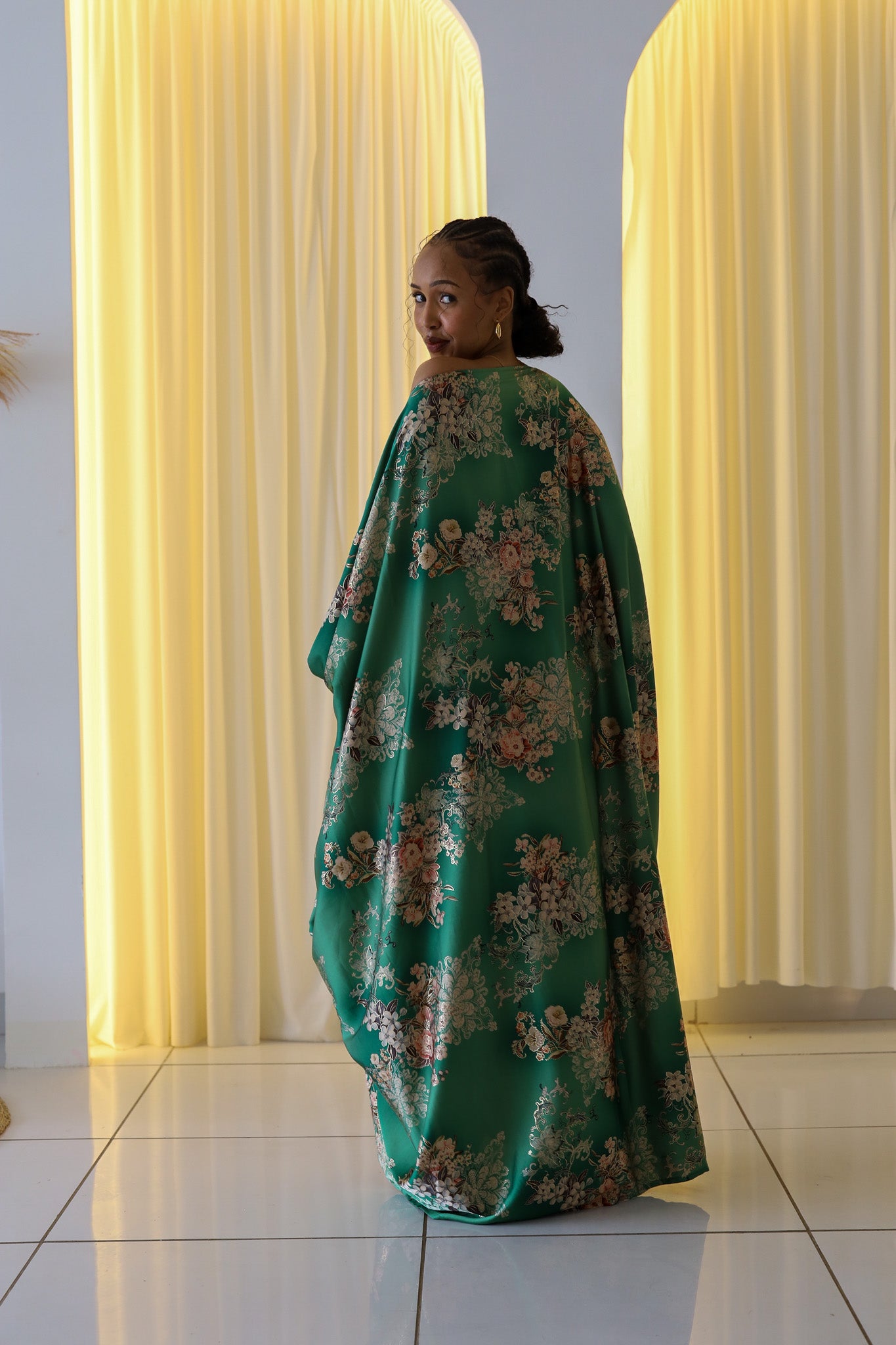 Jade Bloom Silk Derac