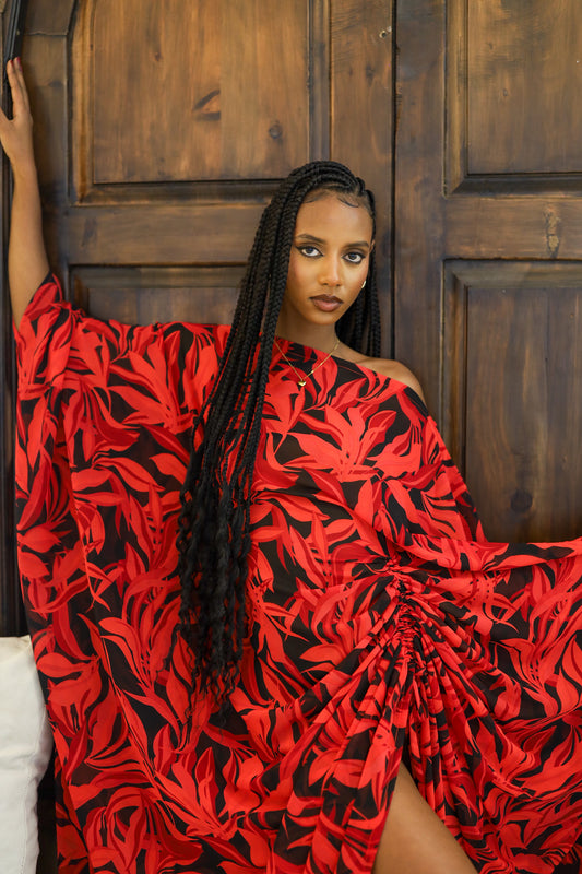 Ember Flame Chiffon Derac