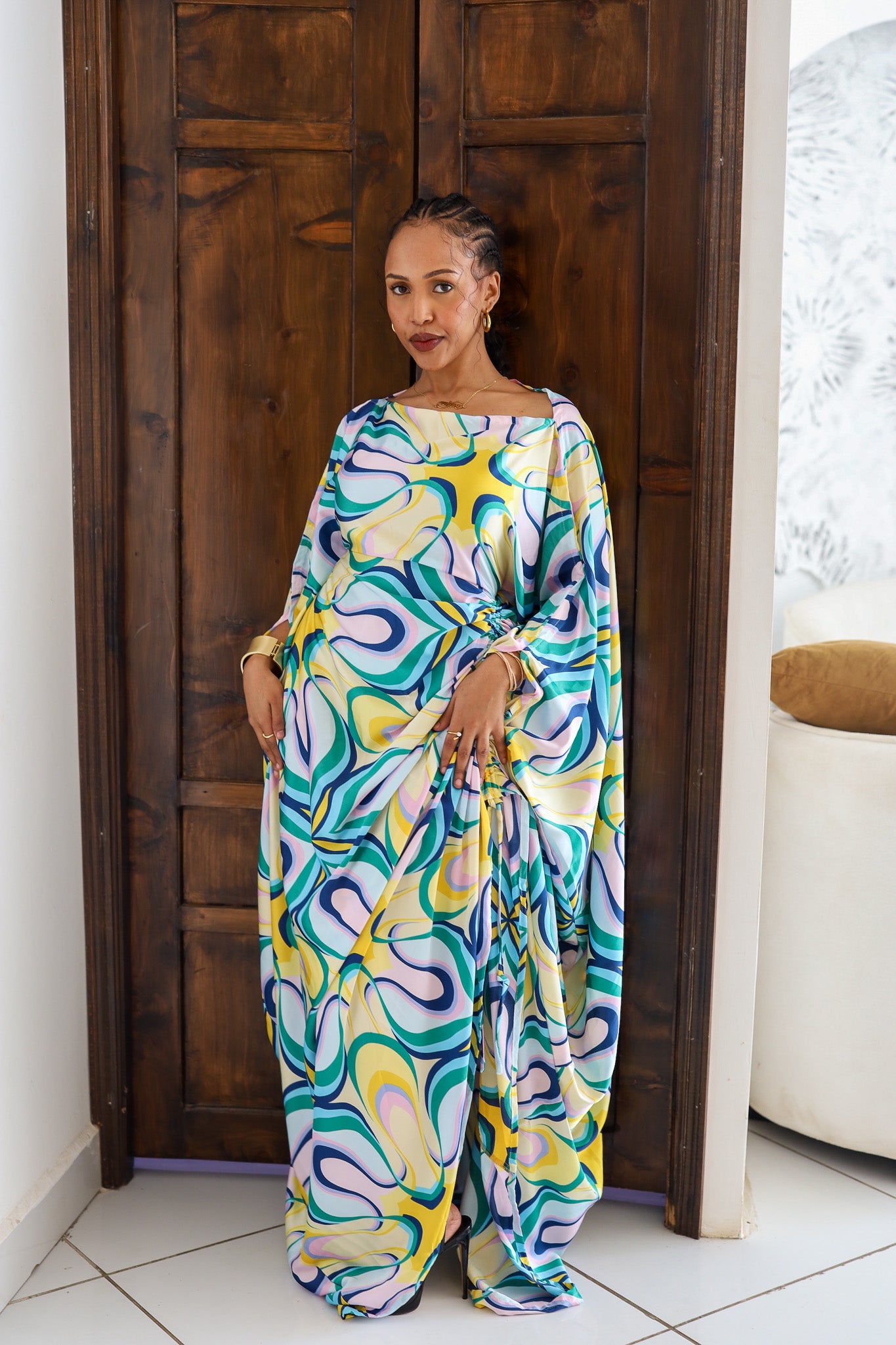 Solar Bloom Silk Derac
