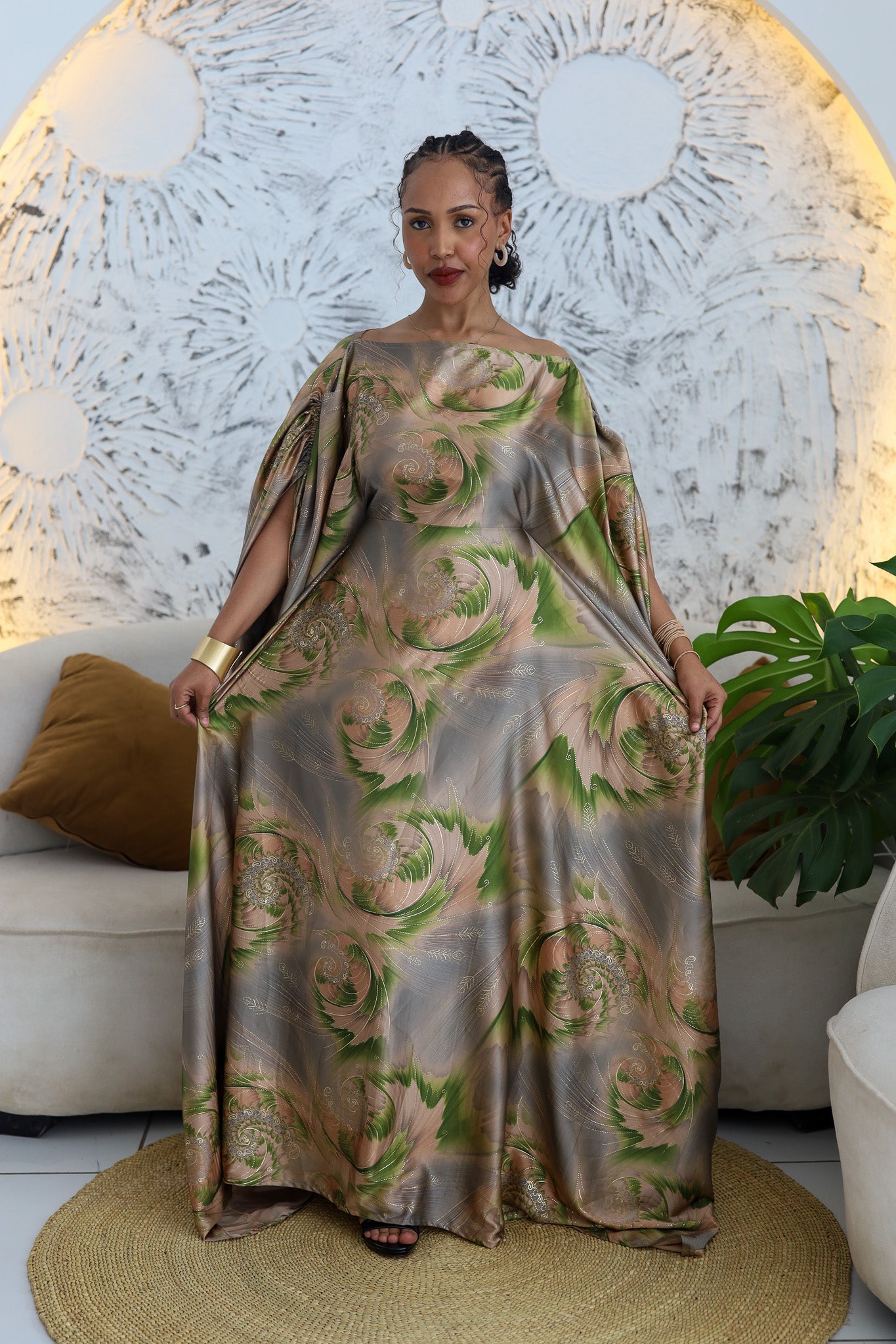 Oasis Whirl - Silk Derac
