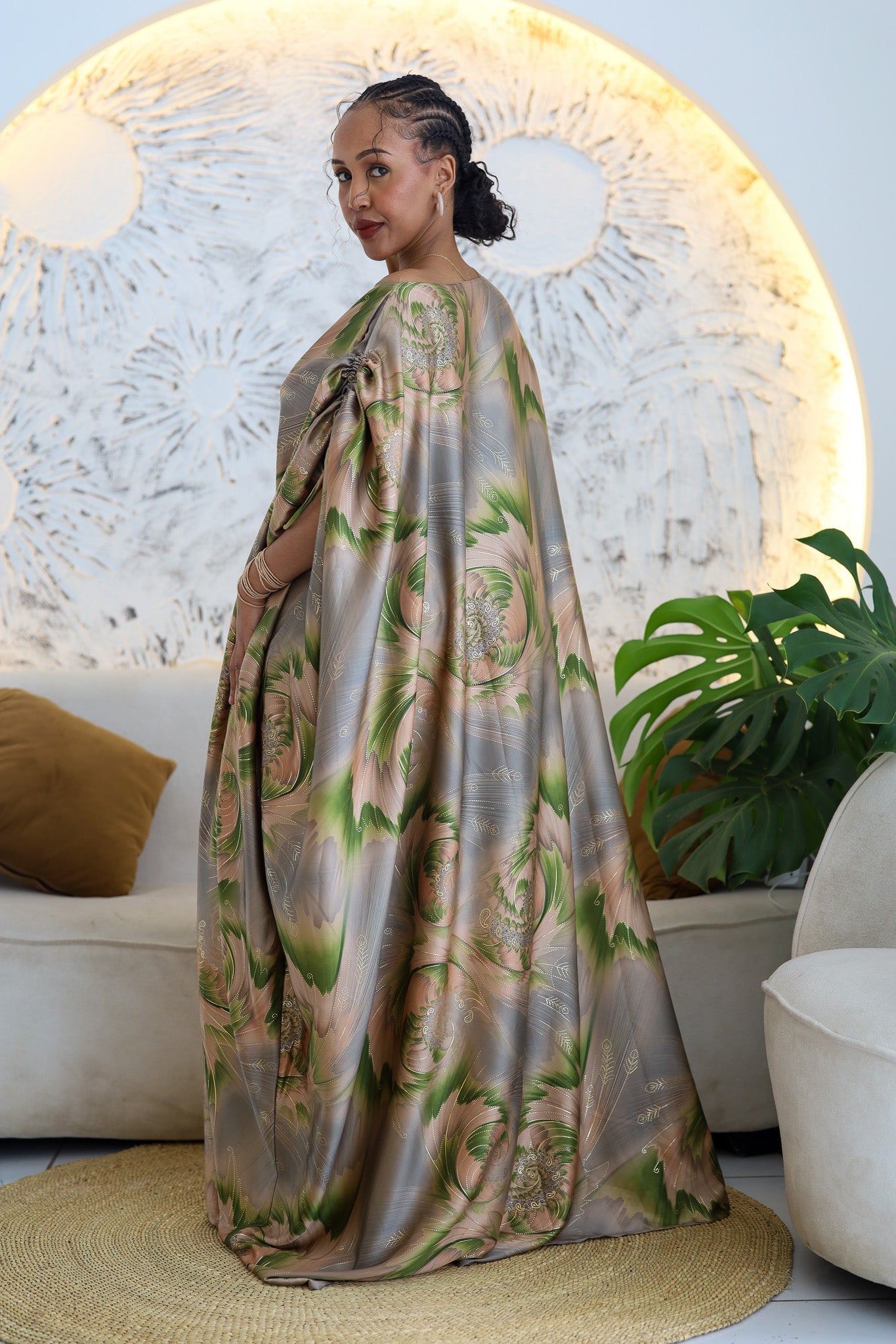 Oasis Whirl - Silk Derac