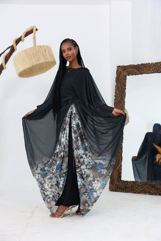 Twilight Bloom Chiffon Derac