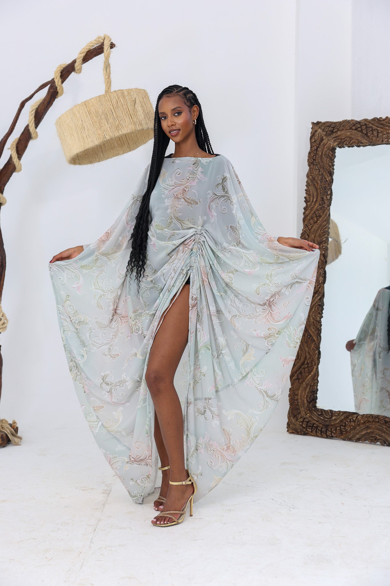 Celestial Mist Chiffon Derac