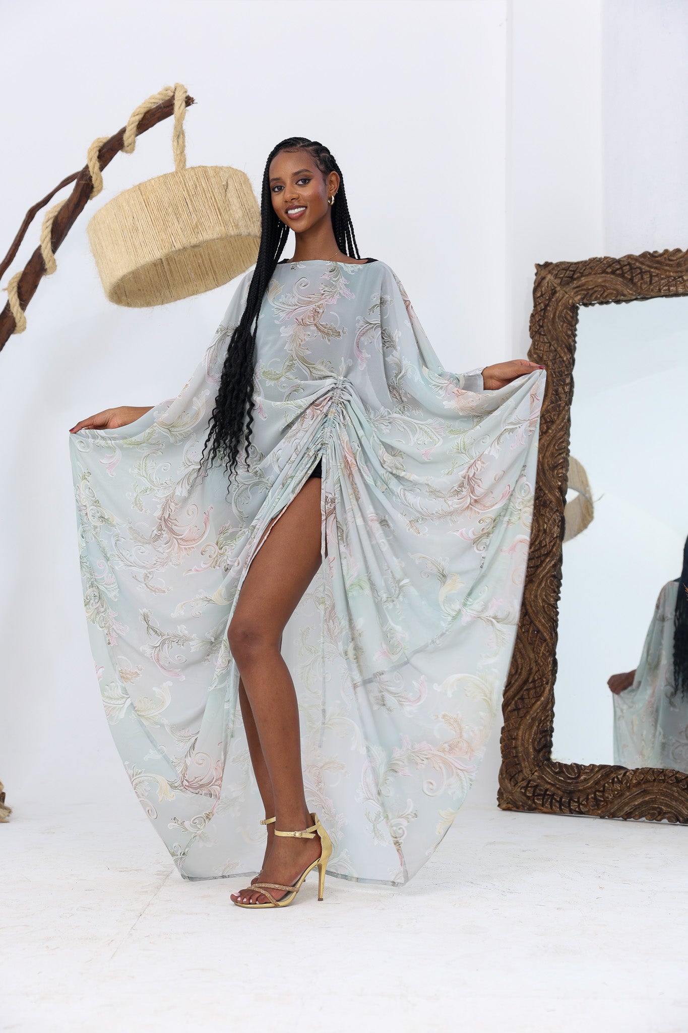 Celestial Mist Chiffon Derac