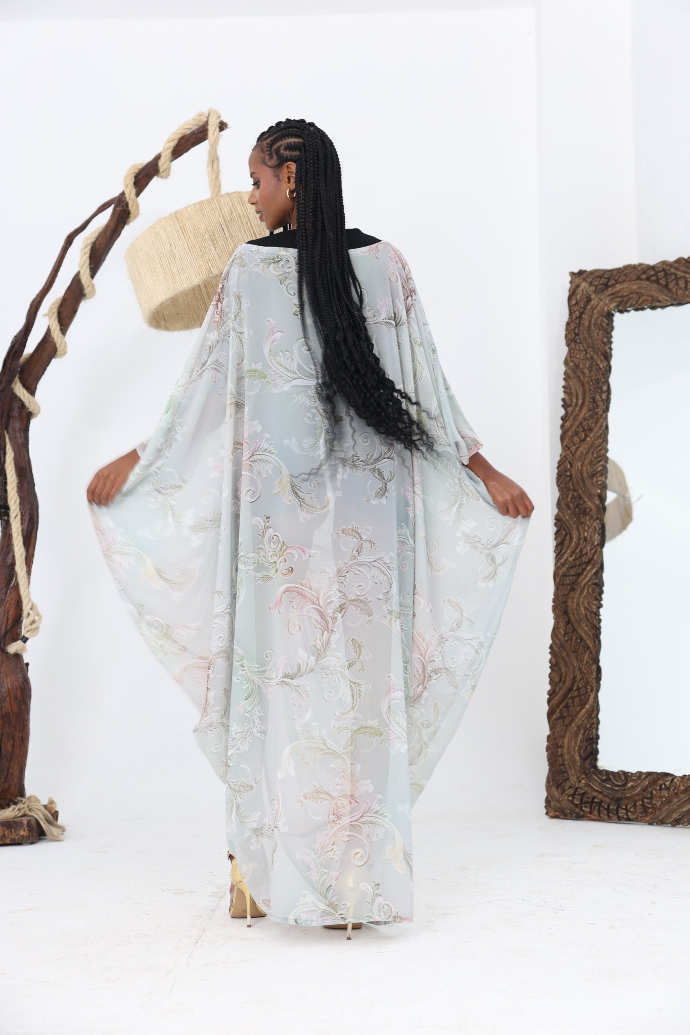 Celestial Mist Chiffon Derac