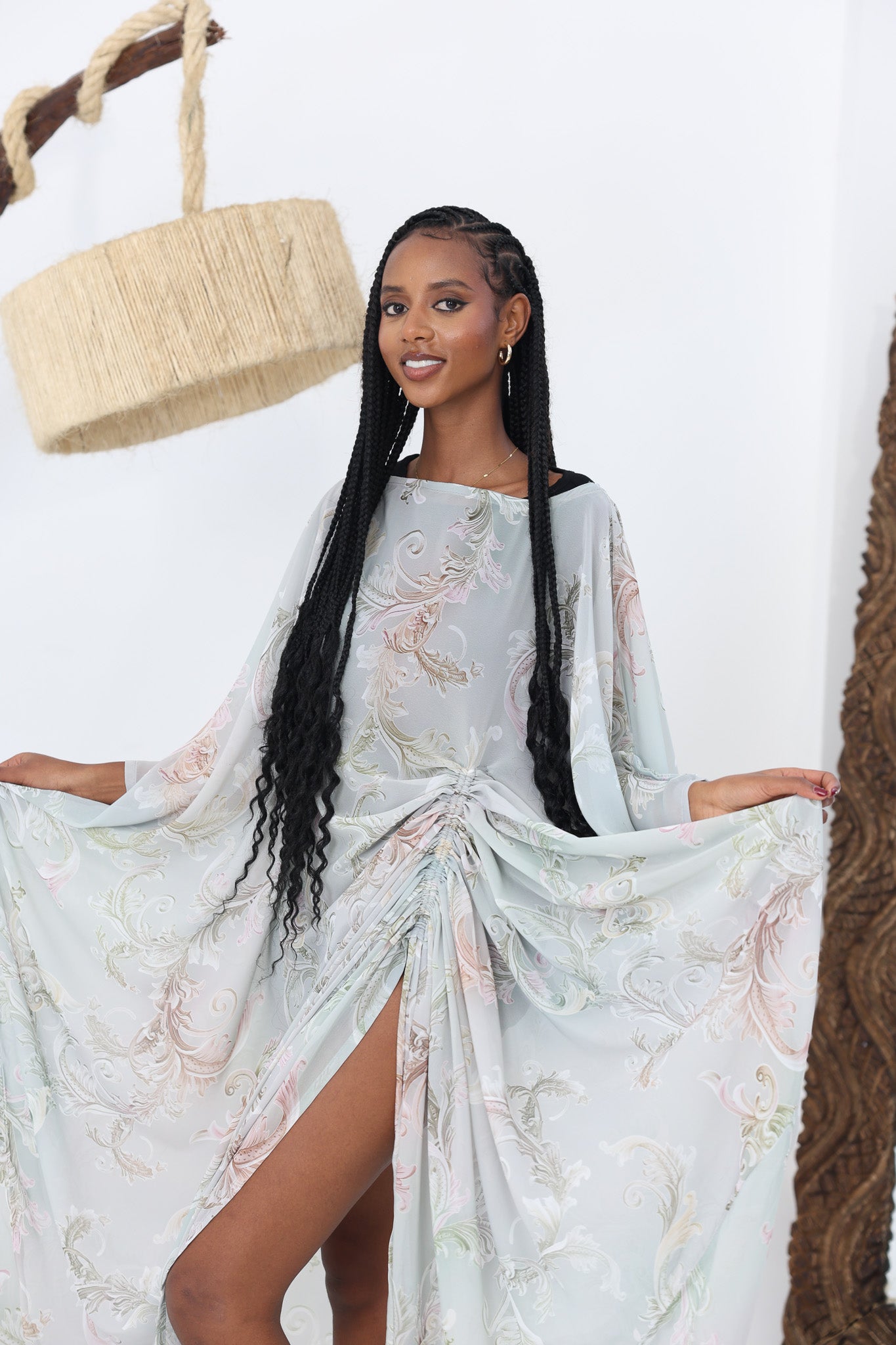 Celestial Mist Chiffon Derac