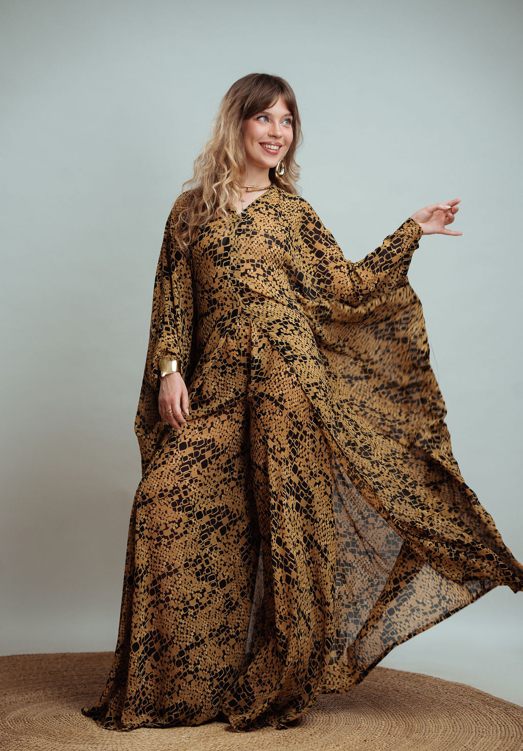 Rayan Set - Sahara Skin (Chiffon)