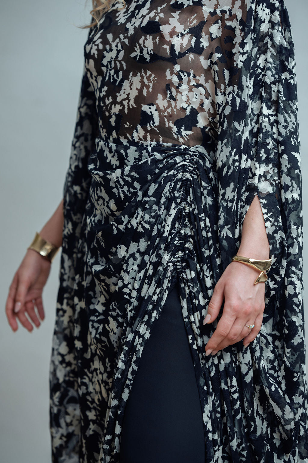 Kiara Set - Forest Smoke (Chiffon)