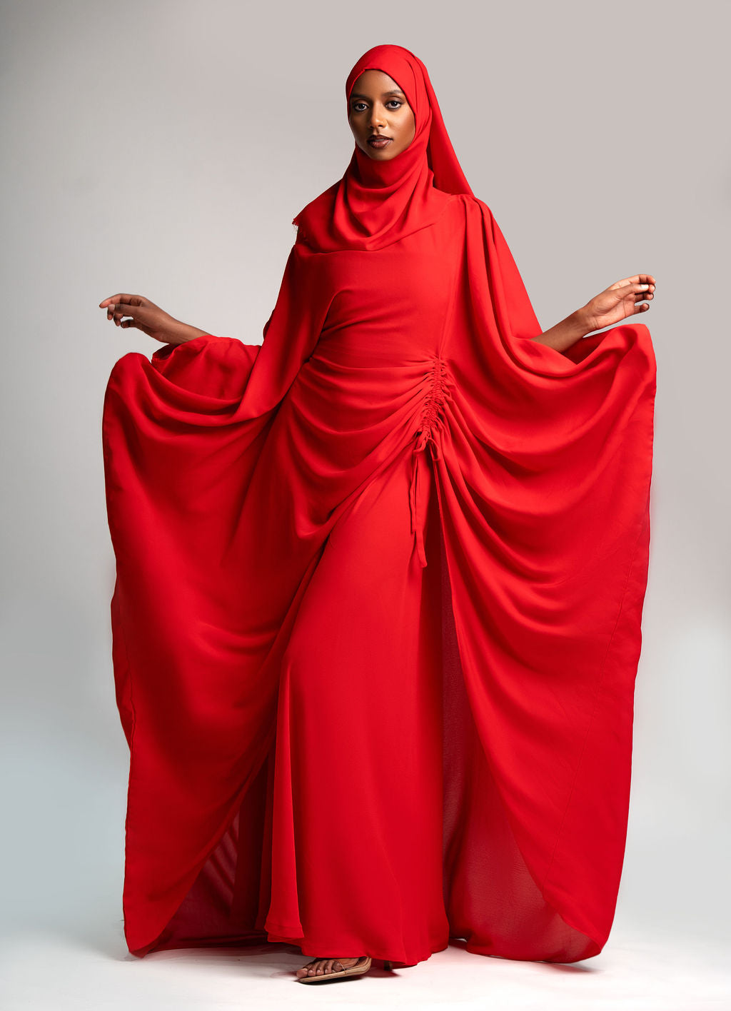 Amani Set - Ruby (Chiffon)