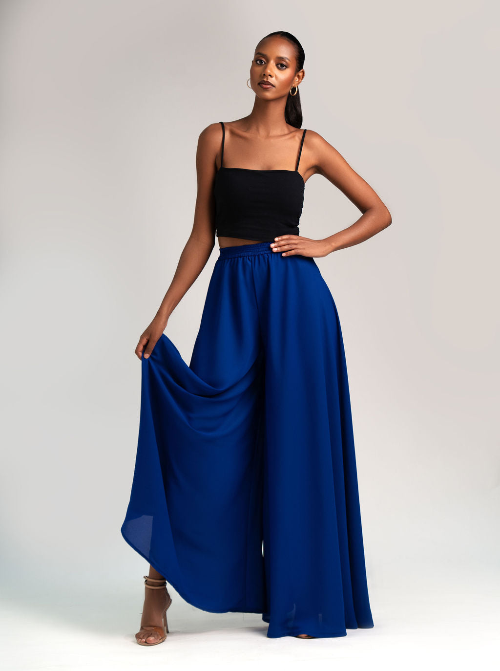 Luna Palazzo - Royal Blue (Chiffon)