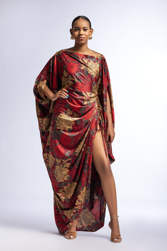 Kiara Derac - Crimson Relic (Silk satin)