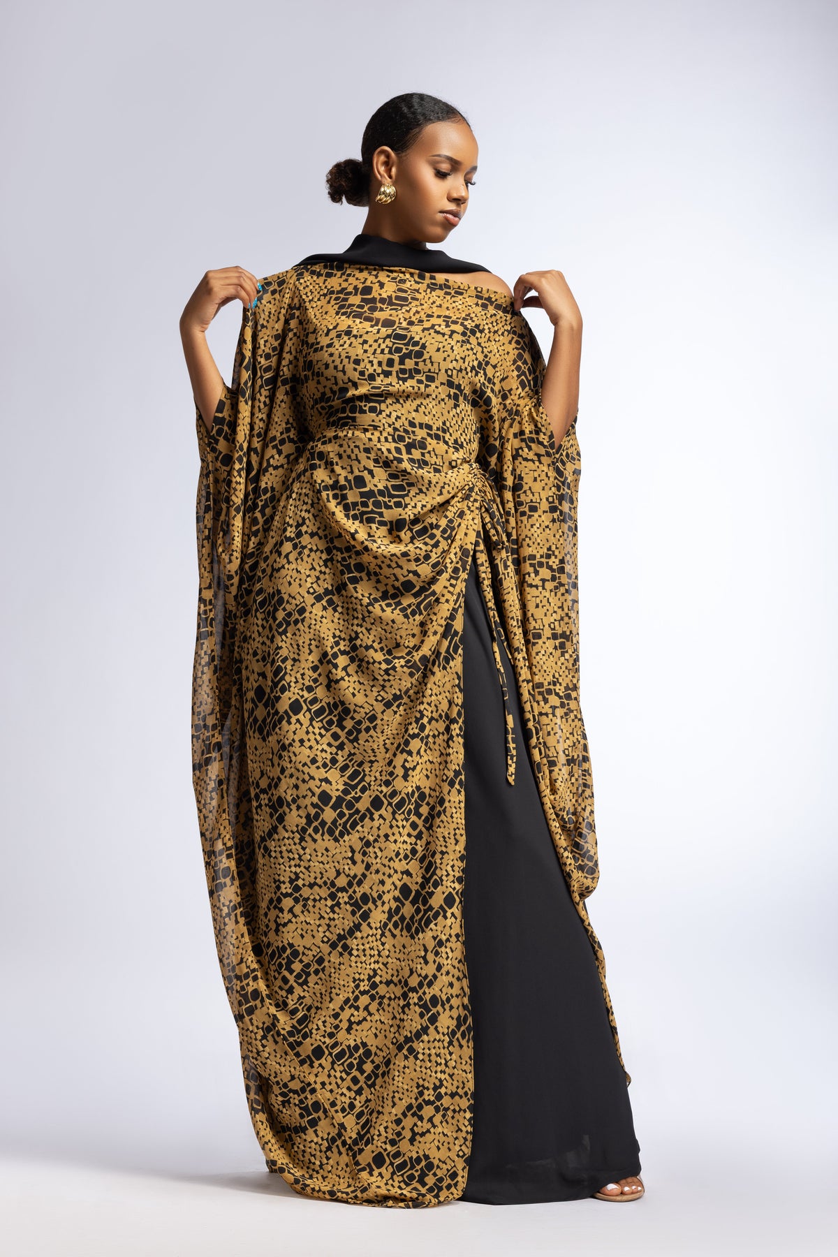 Amani Set - Golden Safari (Chiffon)