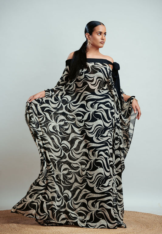 Birhane Derac – Noir Garden (Chiffon)