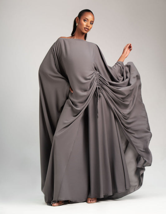 Amani Set- Stone Grey (Chiffon)