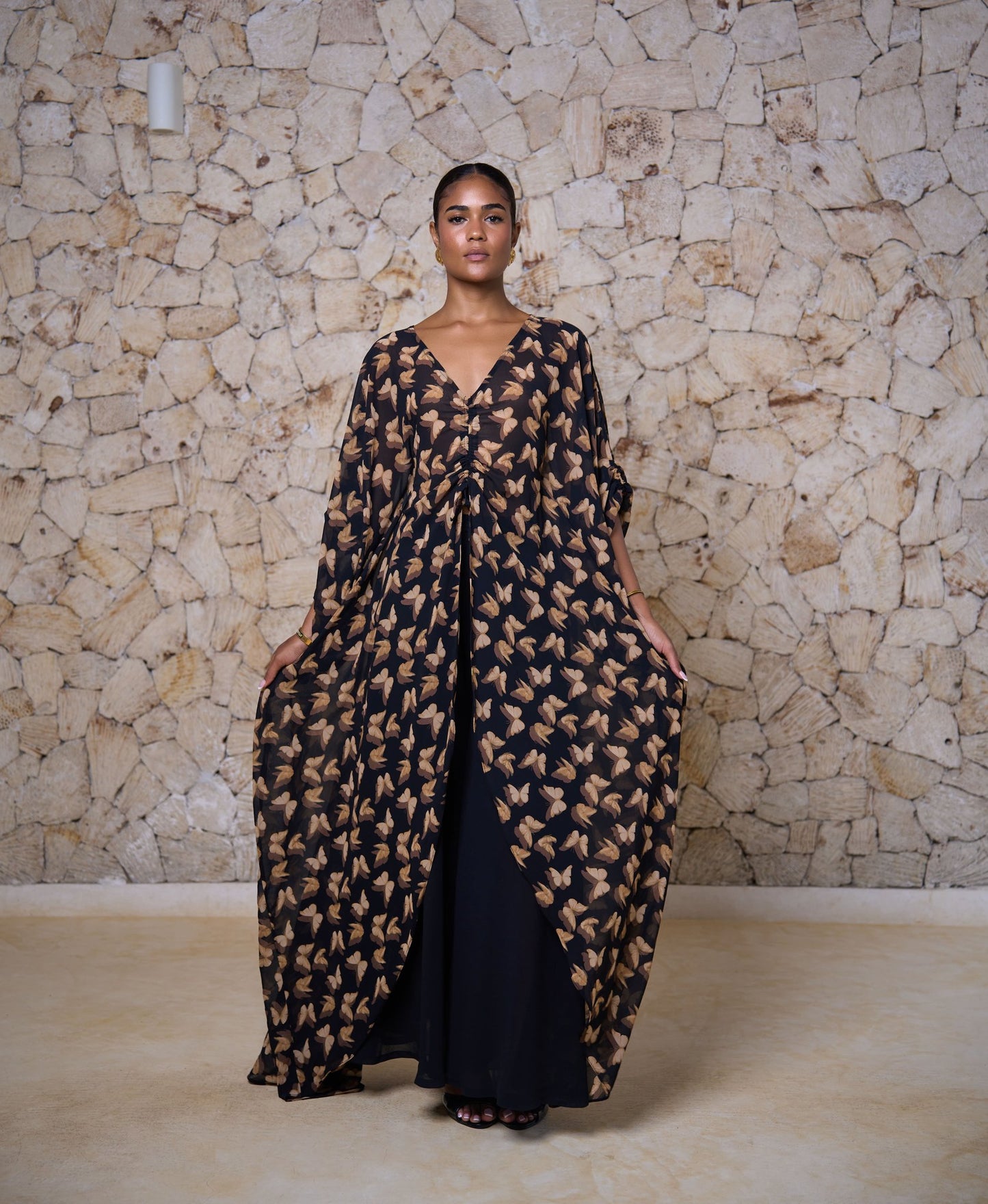 Rayan Set - Dust Butterfly (Chiffon)