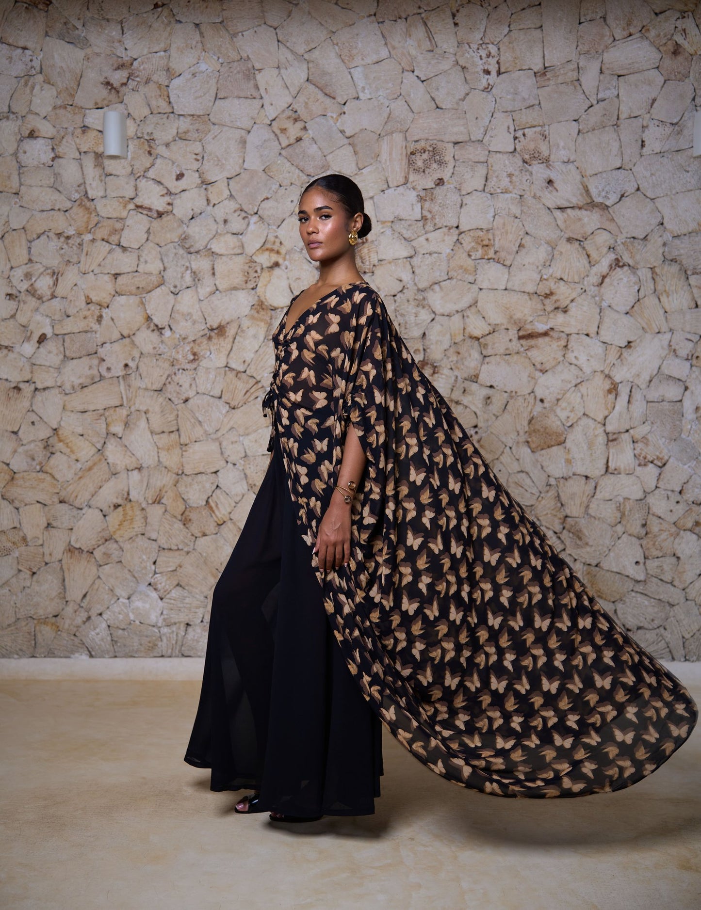 Rayan Set - Dust Butterfly (Chiffon)