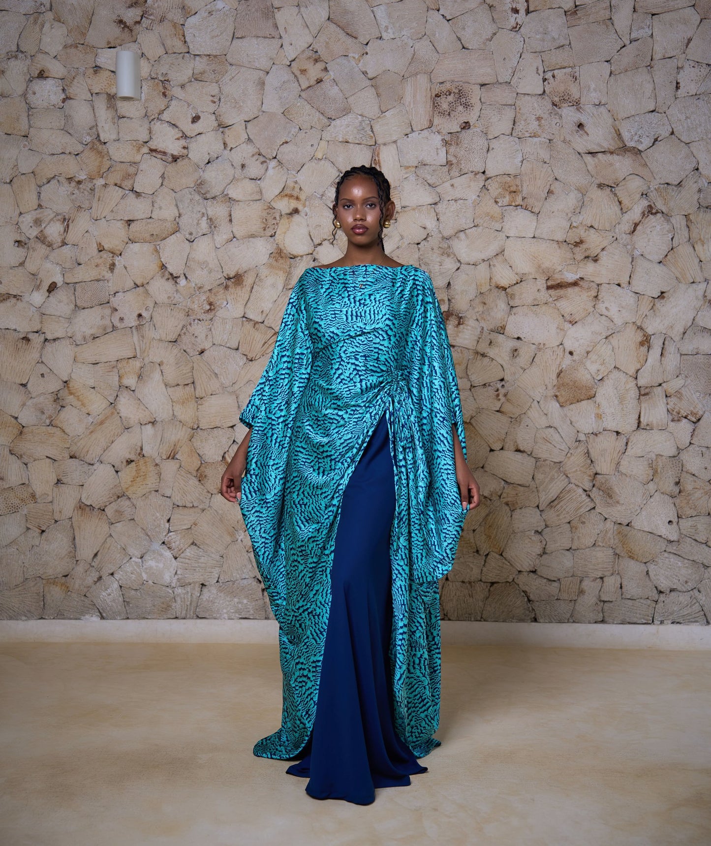 Amani Set - Reef Song (Silky Satin,Chiffon)
