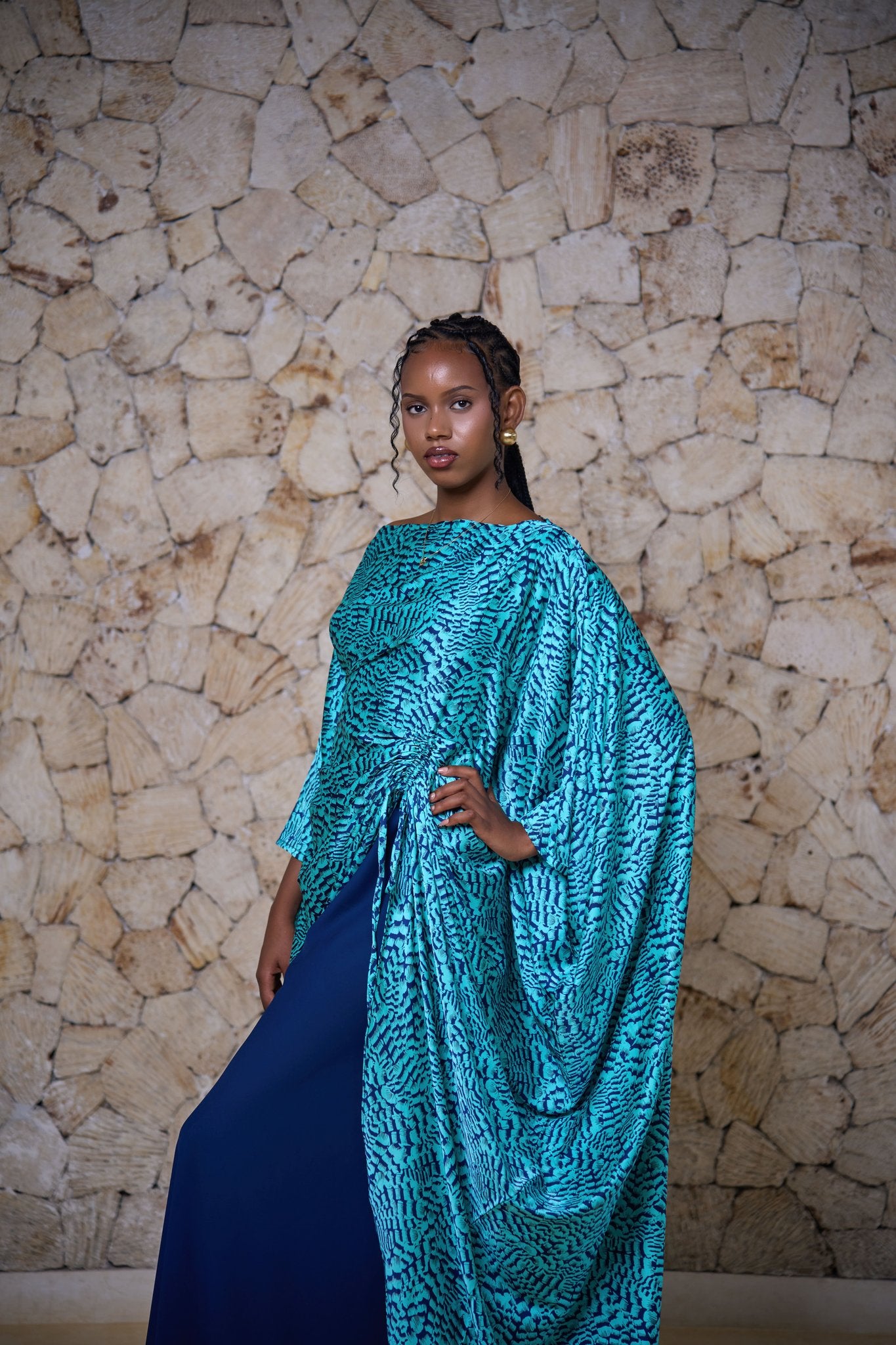 Amani Set - Reef Song (Silky Satin,Chiffon)