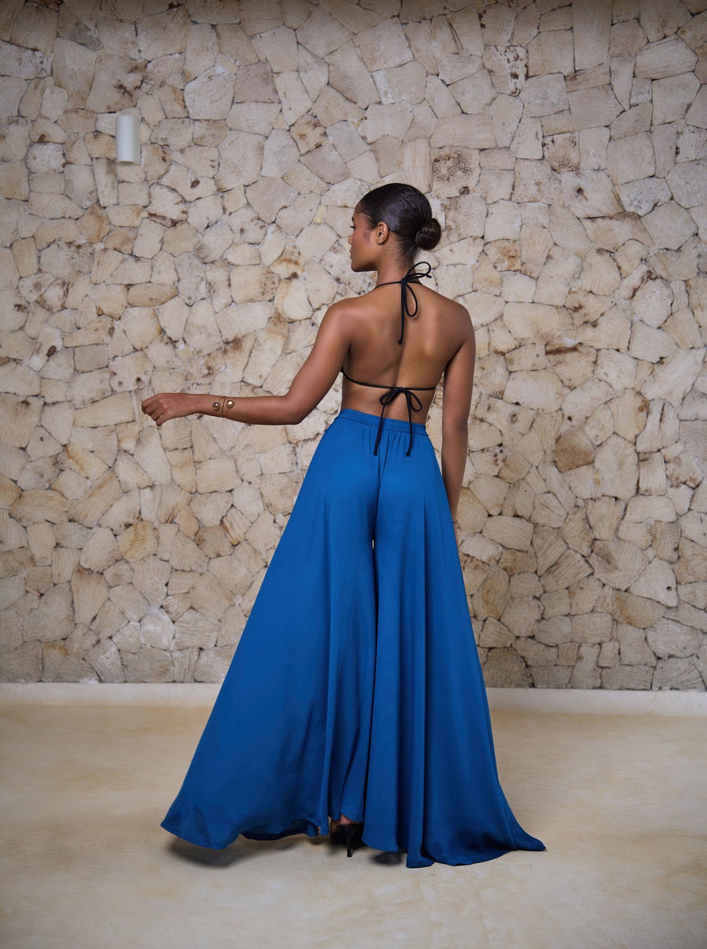 Amani Set - Teal Blue  (Chiffon)
