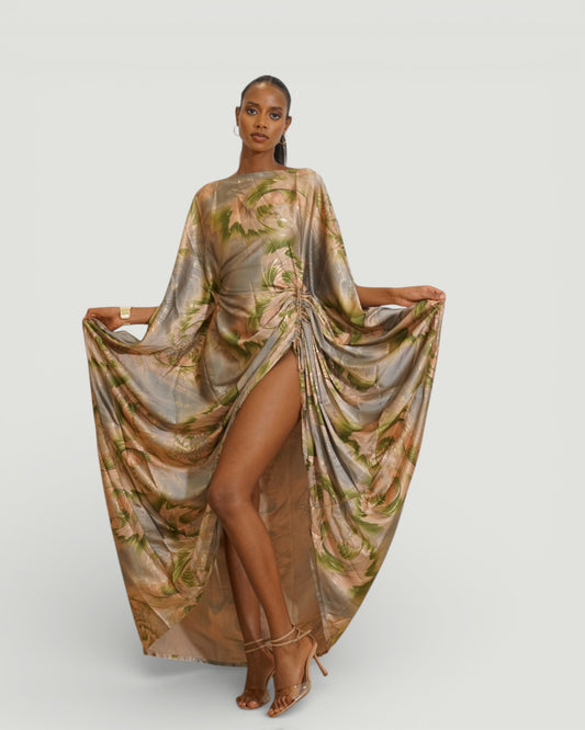 Kiara Derac -Desert Sage (Silk satin)