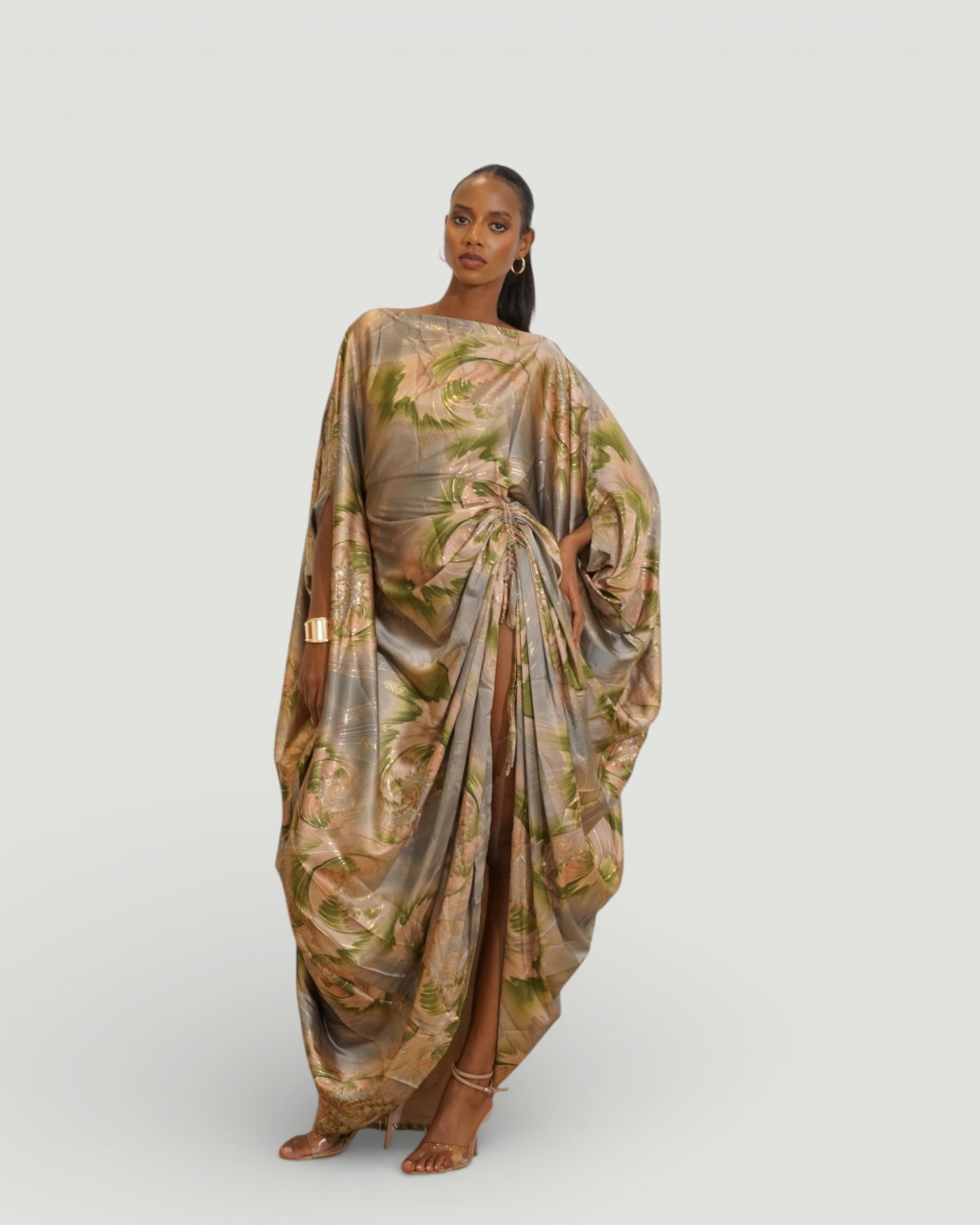 Kiara Derac -Desert Sage (Silk satin)