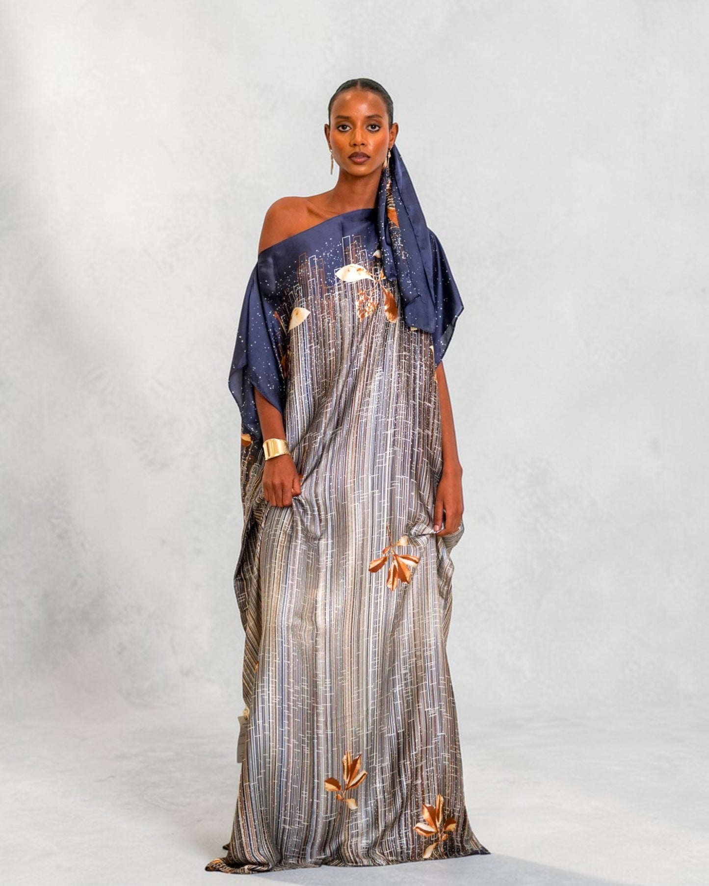 Breeze Derac - Midnight Mirage (Lightweight Satin)