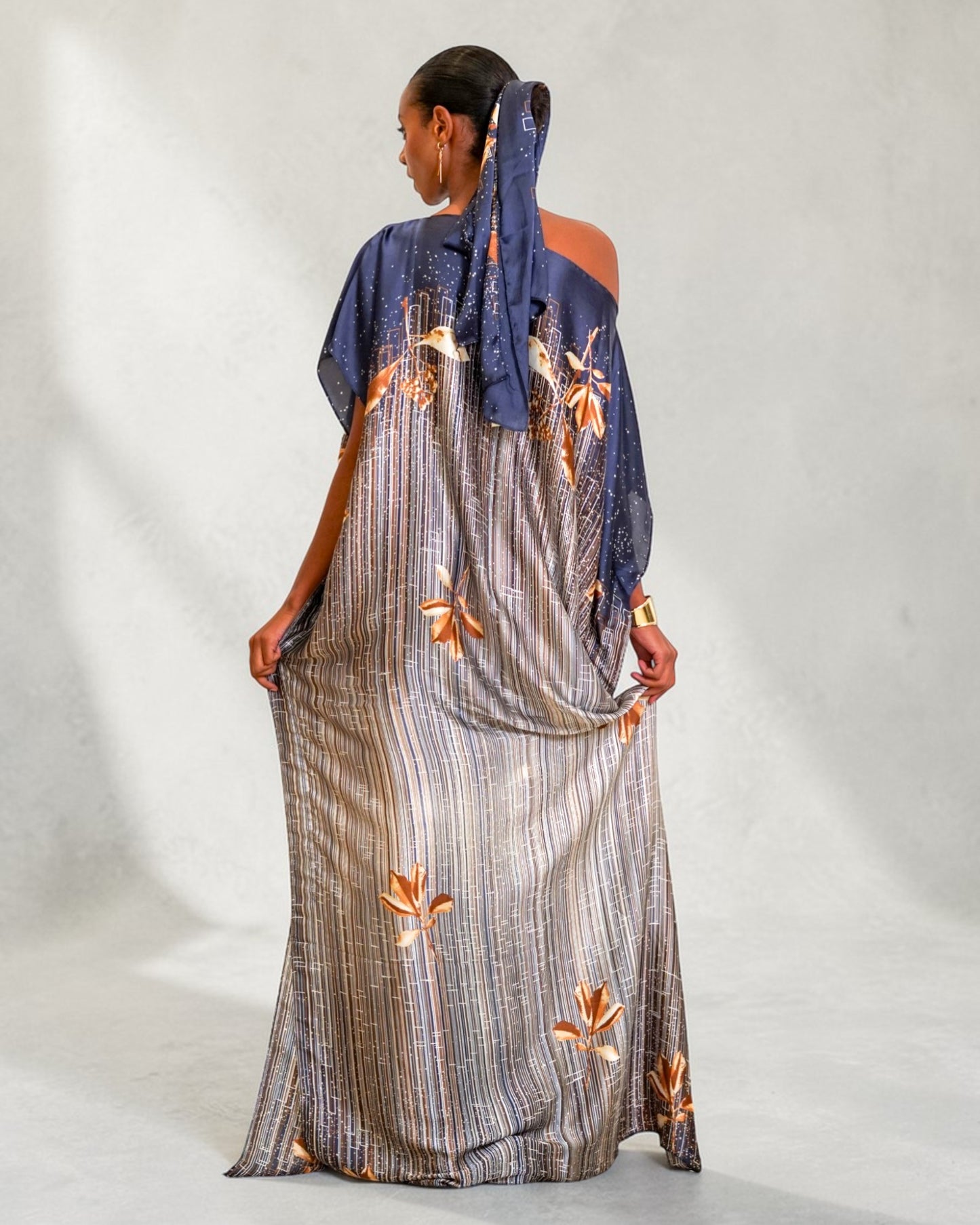 Breeze Derac - Midnight Mirage (Lightweight Satin)
