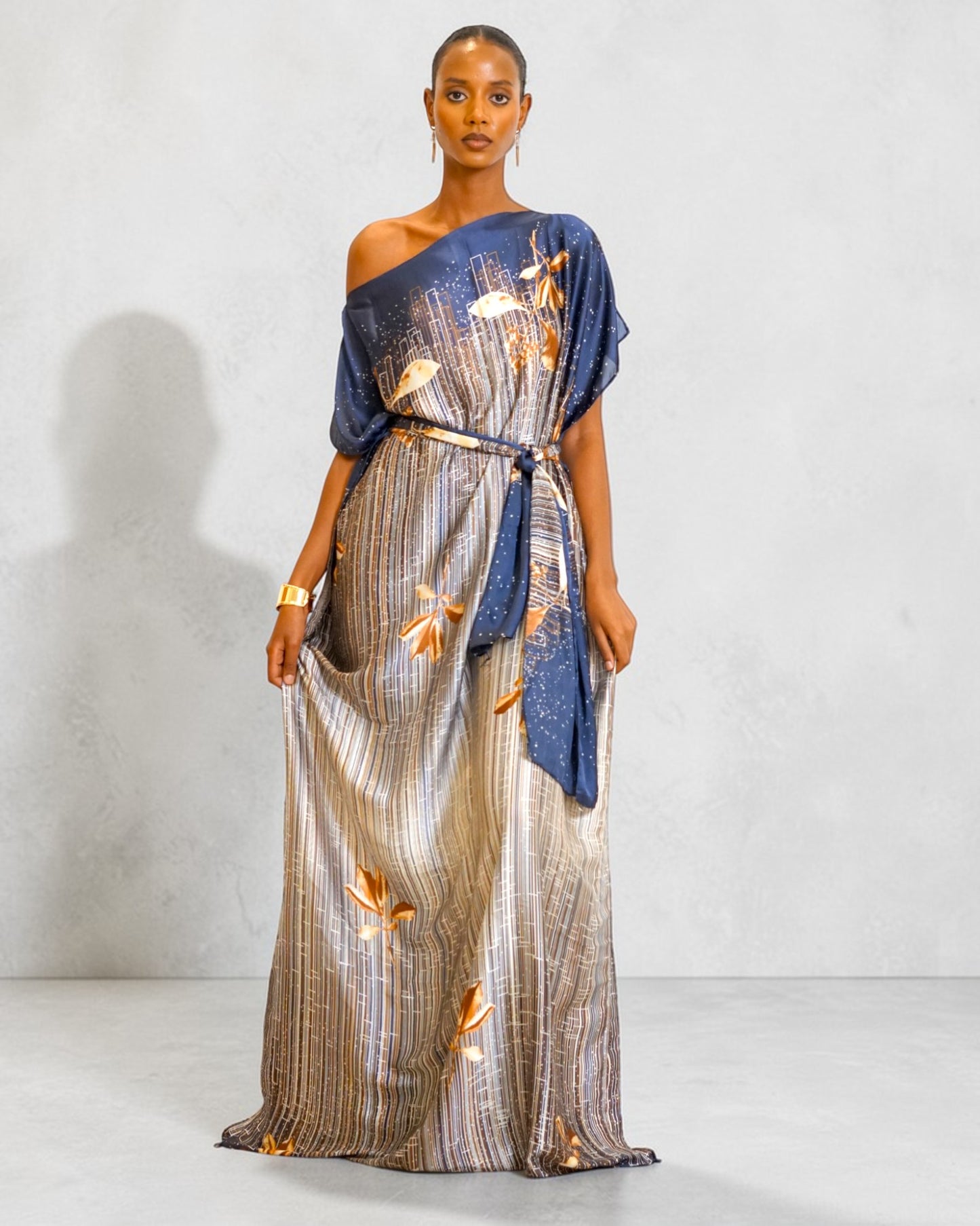 Breeze Derac - Midnight Mirage (Lightweight Satin)