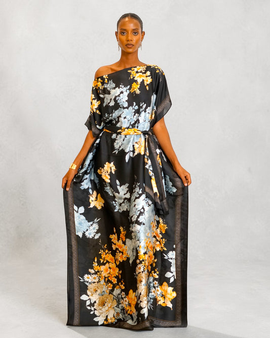 Breeze Derac - Midnight Garden (Lightweight Satin)
