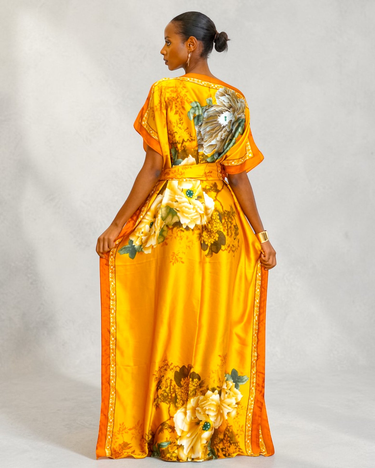 Breeze Derac -Marigold Muse  (Lightweight Satin)