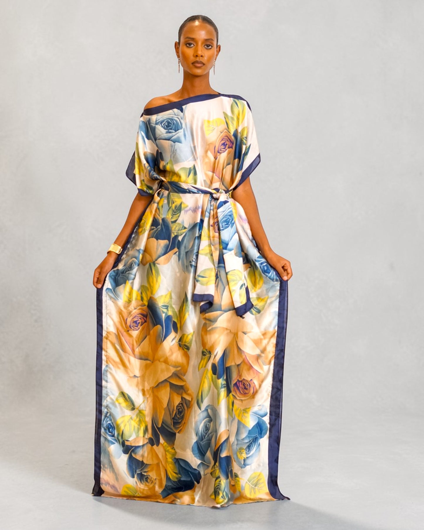 Breeze Derac - Pastel Bloom (Lightweight Satin)