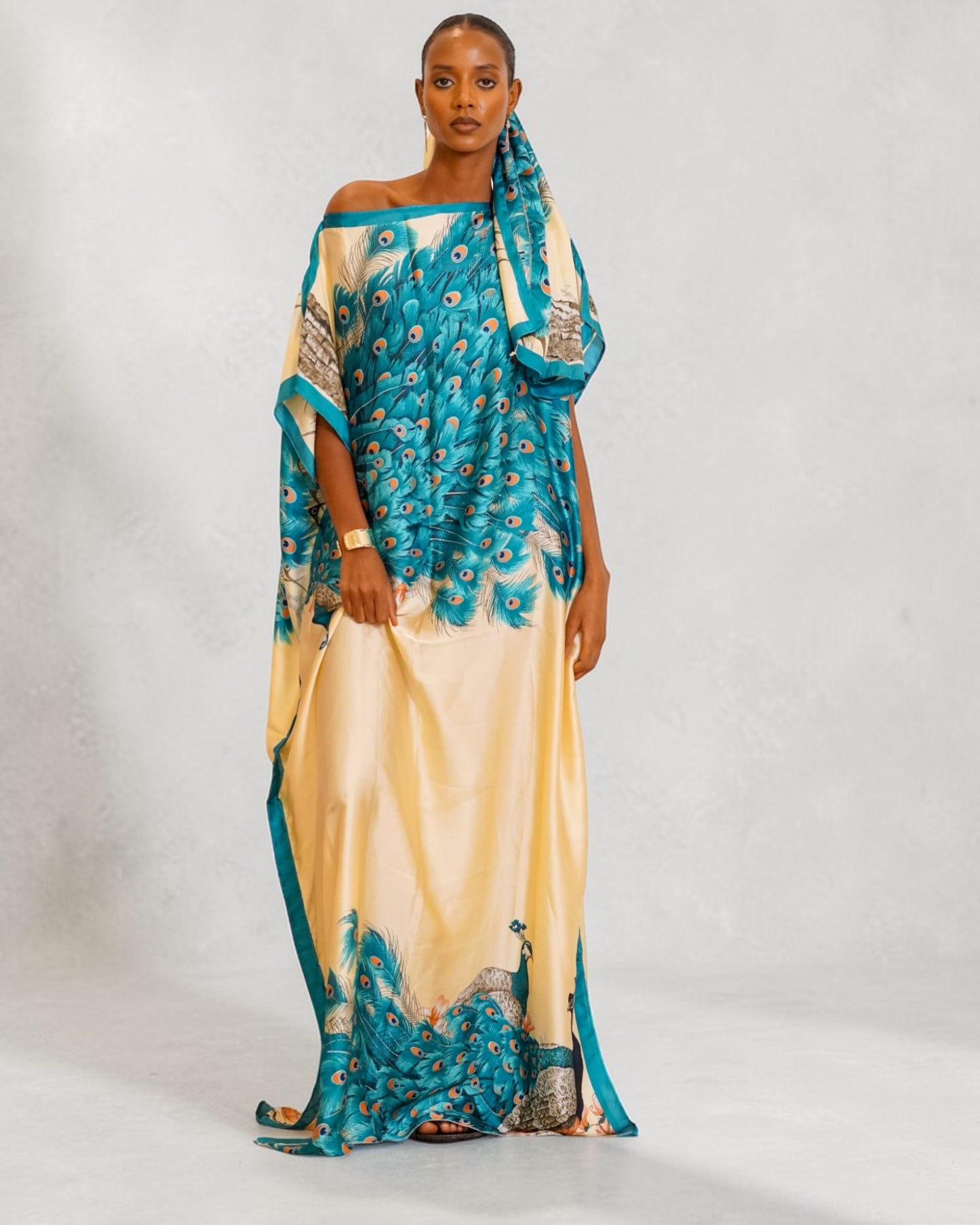 Breeze Derac - Royal Plume (Lightweight Satin)