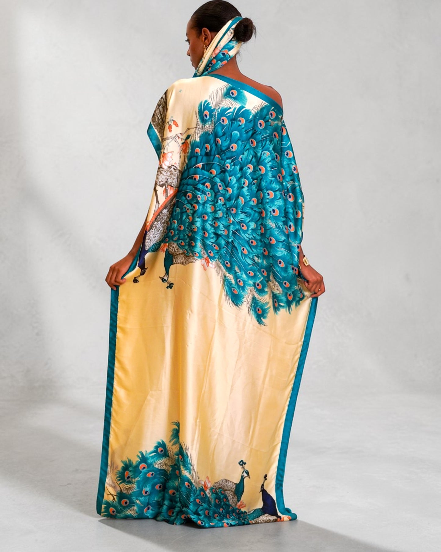 Breeze Derac - Royal Plume (Lightweight Satin)