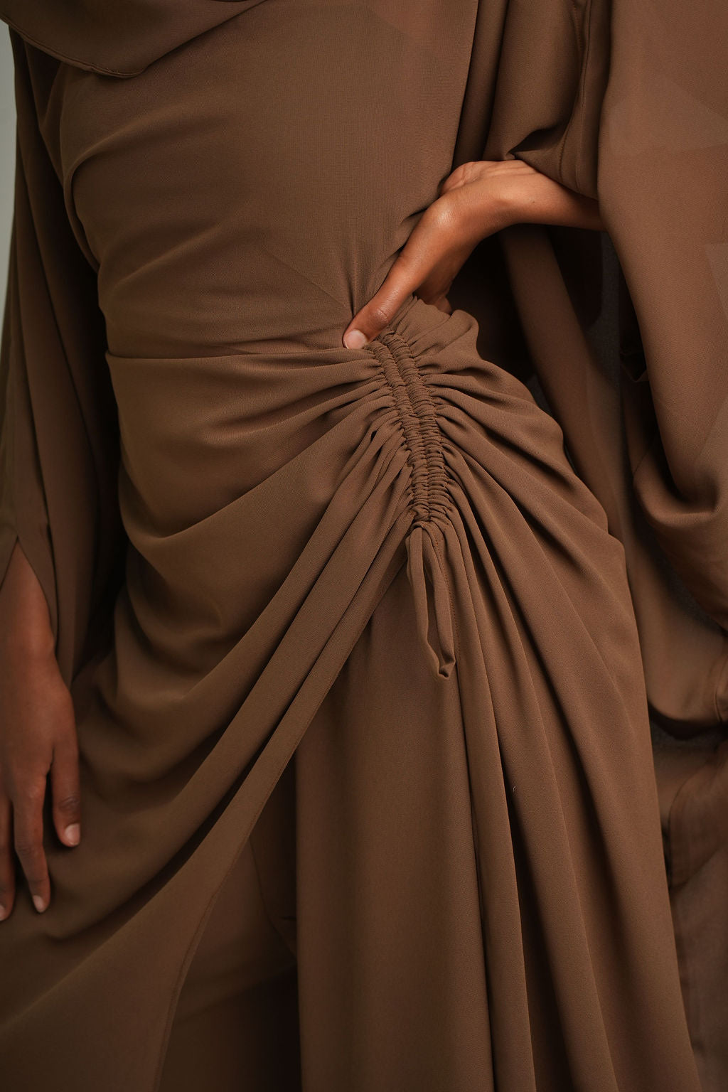 Amani Set- Cocoa Sand (Chiffon)