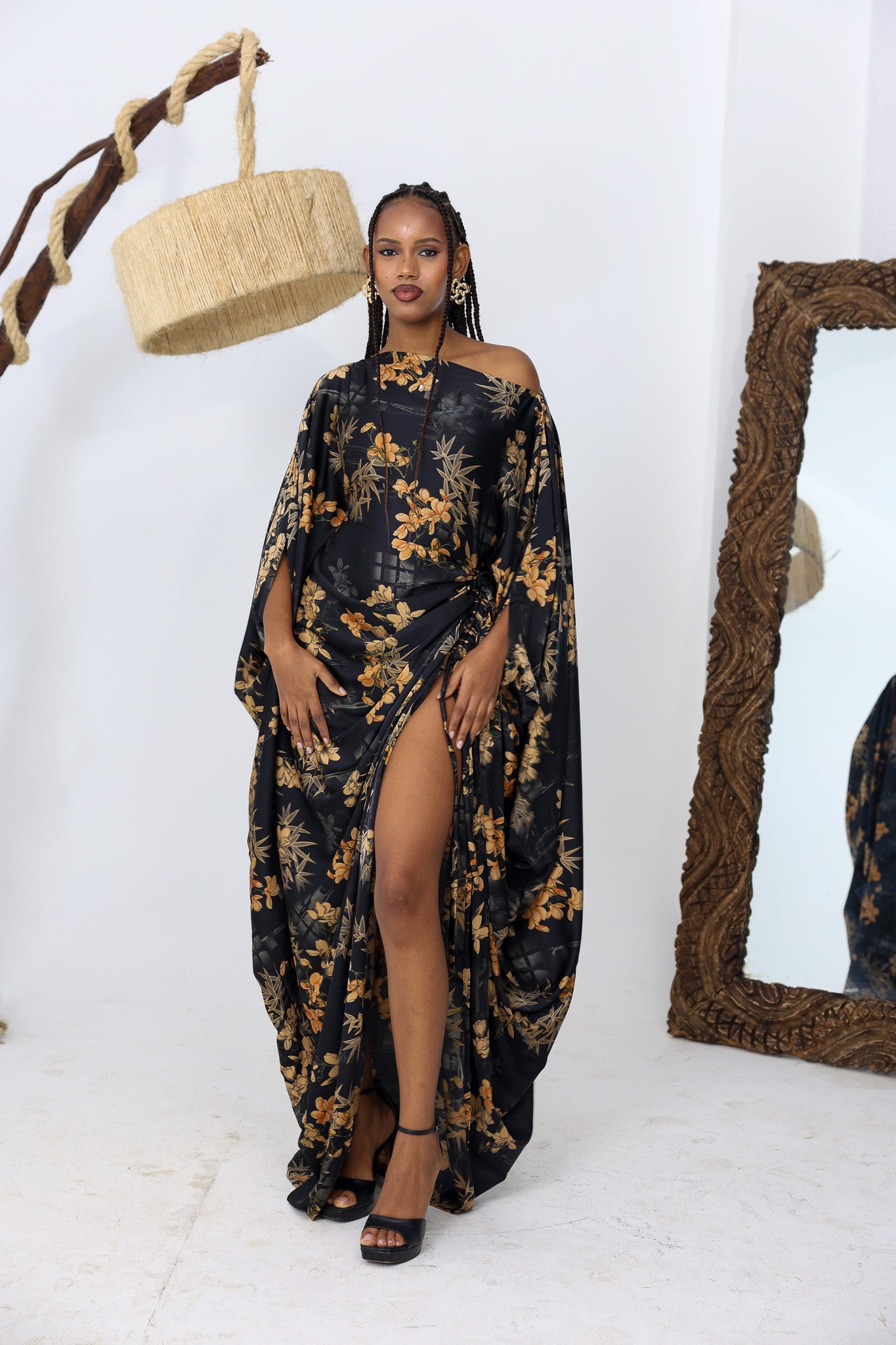 Golden Orchid Silk Derac