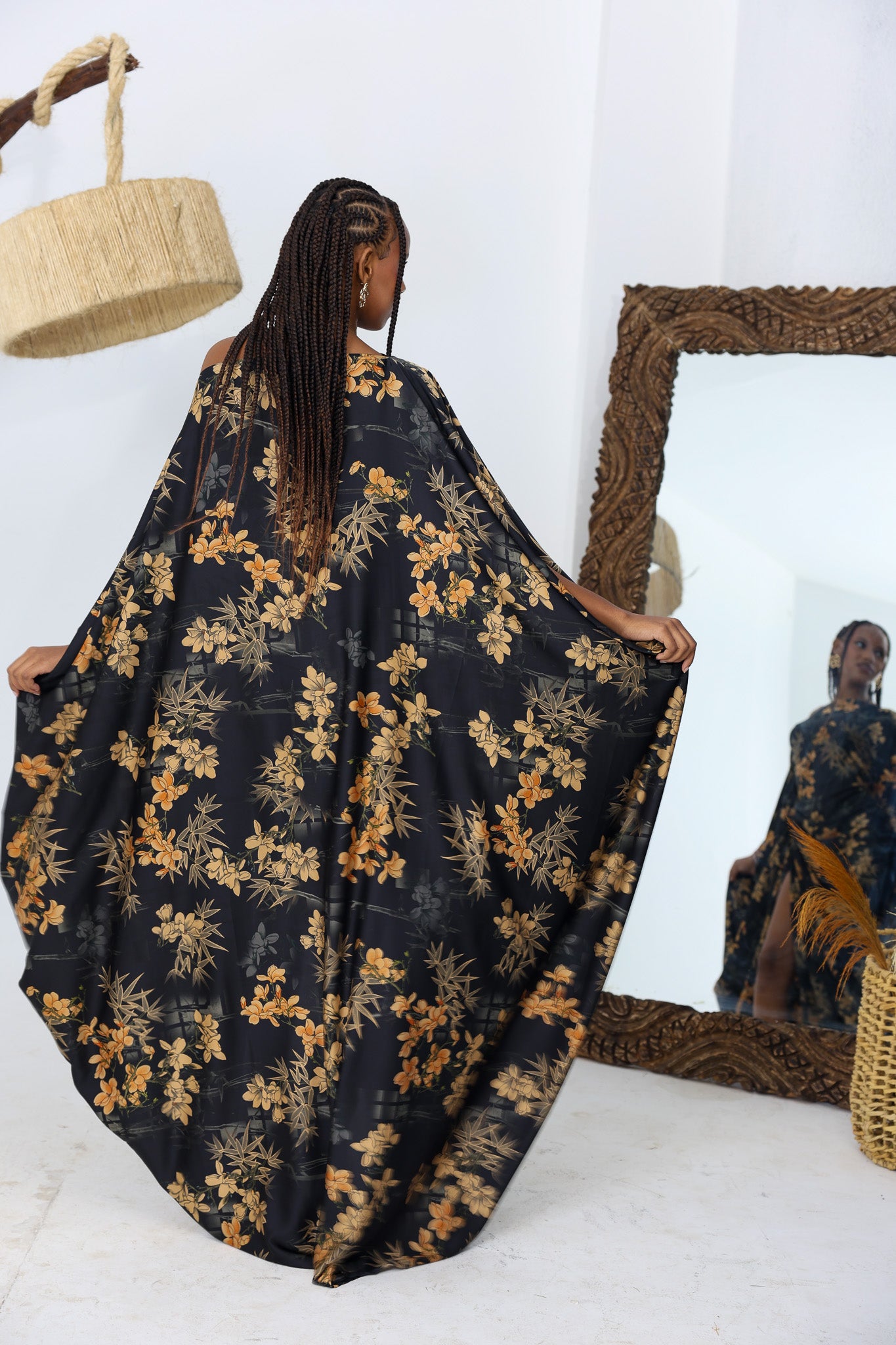 Golden Orchid Silk Derac