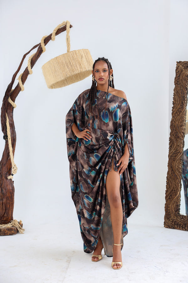 Kiara Derac - Obsidian Mirage (Silk Satin)