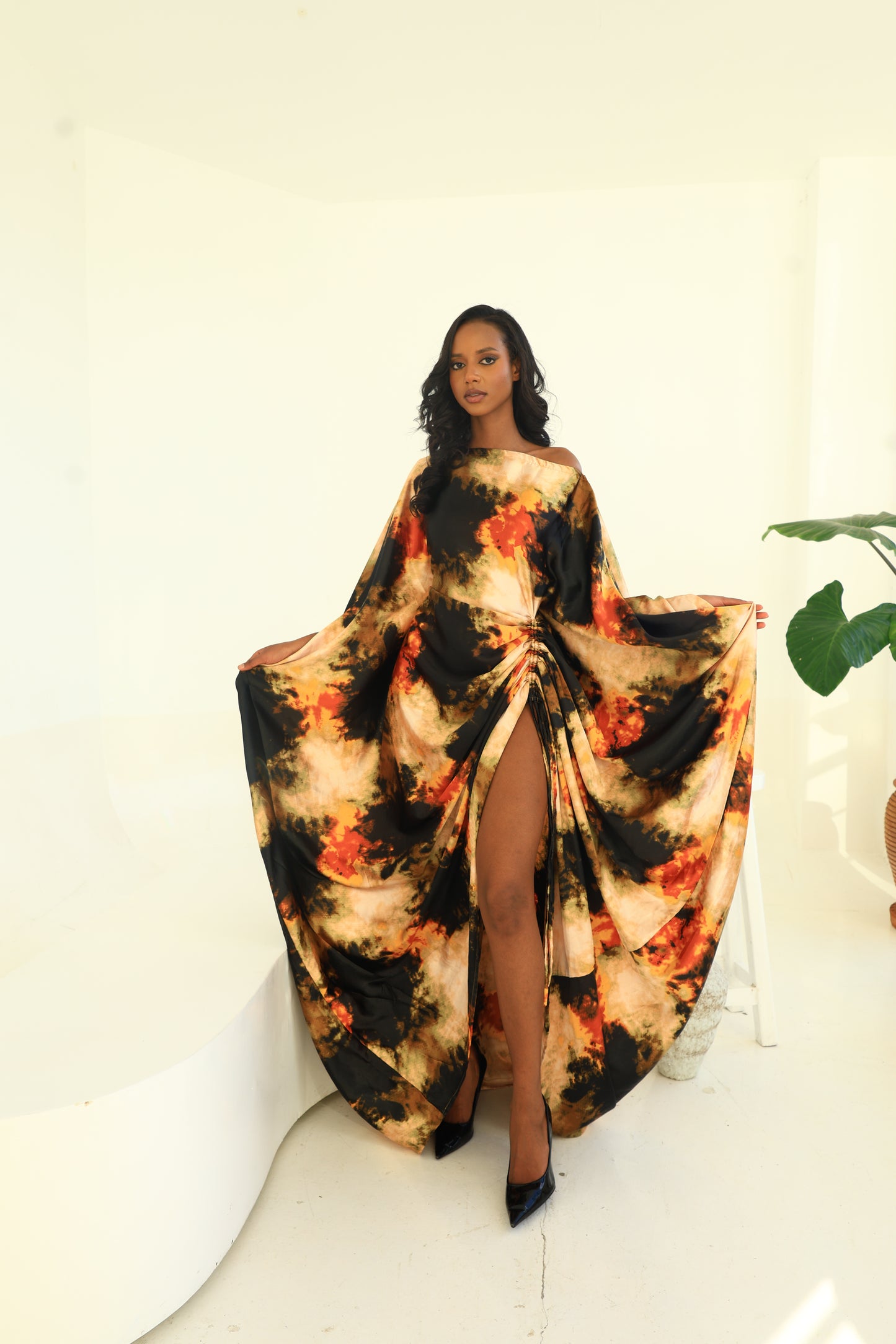 Vellum Scorch Silk Derac - Kiara Design