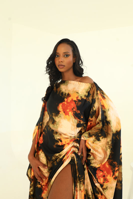 Vellum Scorch Silk Derac - Kiara Design